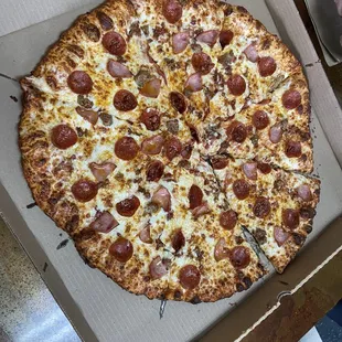 Meat Sweats Pizza