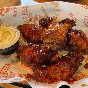 Bbq 6 WINGS