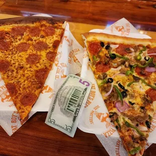 Yummy! (Dollar bill to show scale)