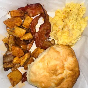 2 egg platter ... cooked to perfection.