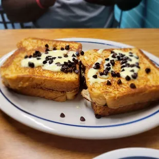 Cookie Monster French Toast