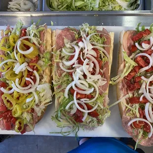 Beautiful Hoagies!