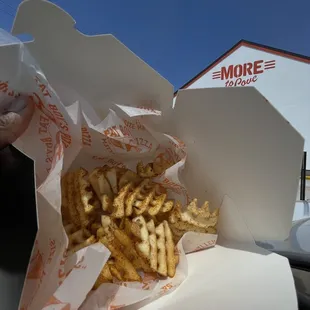 Seasoned Waffle Fries