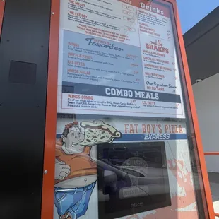 Drive Thru Menu