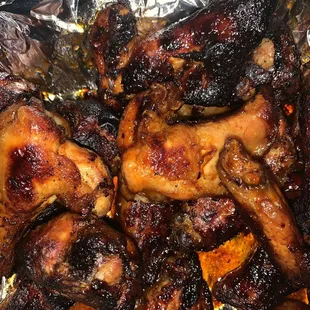 Burnt wings