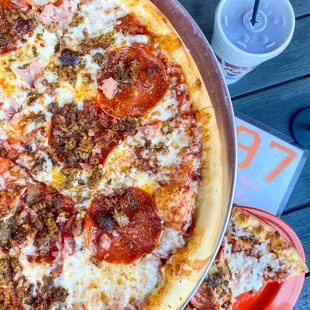 The 16&quot; Meat Pizza