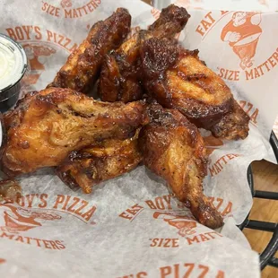 BBQ 6 WINGS