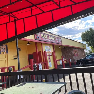 Front of place that never served me, after 30 min waiting, didn't even get a hello.