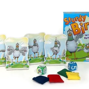 A great game to for birds of all sizes, Even the youngest can join in on the fun!
