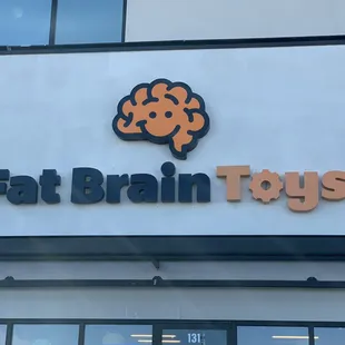 Store sign.