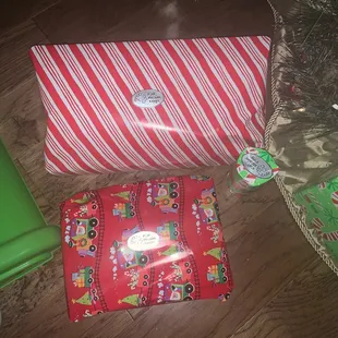 They wrap for FREE!!! It&apos;s so awesome!!!