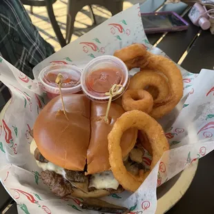 Vroom Vroom Shroom Burger