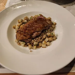 Pan Seared Duck Breast