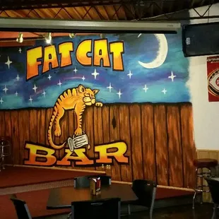 a tiger on the wall