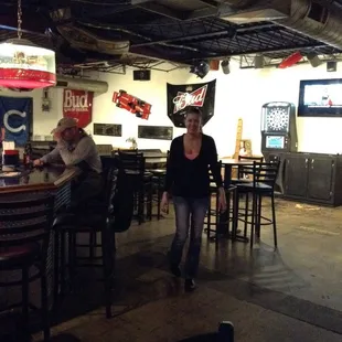 Leslie hard at work !!