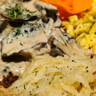 a plate of food