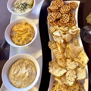 Dip trio. Soooo good