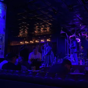 Live music was great, comfortable venue