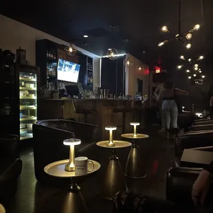 Bar area. This is most of the place