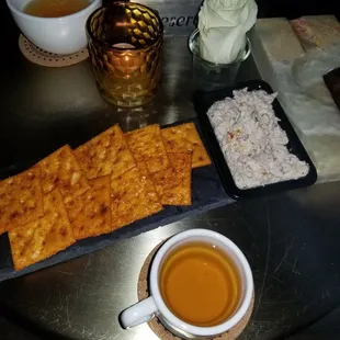 The smoked tuna was delicious!