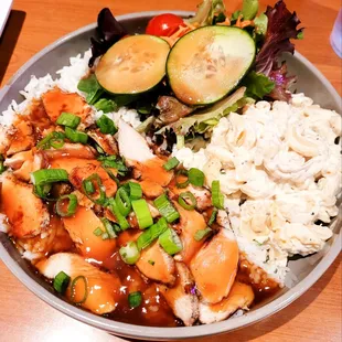 03.23.21 - Grilled Chicken Teriyaki, Rice, Mac Salad