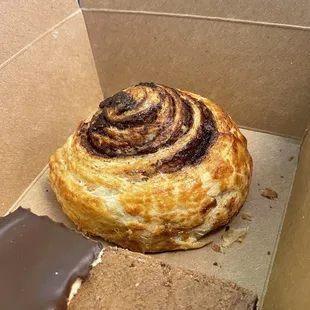 Mexican chocolate roll