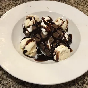 Hot Fudge Brownie