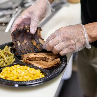bbq ribs, food, ribs