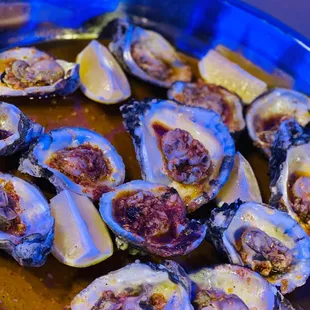 mussels, oysters, shellfish, food, oysters and mussels