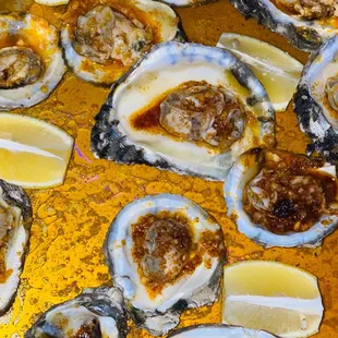 food, mussels, shellfish, oysters, oysters and mussels