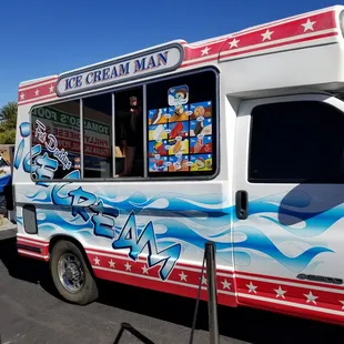 the ice cream truck