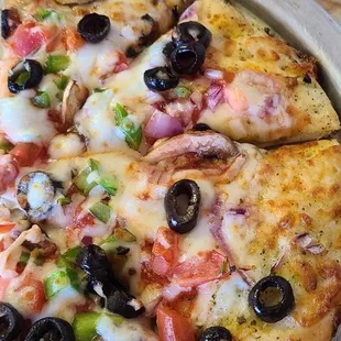 Veggie pizza
