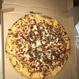 All Meat Pizza