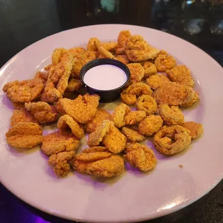 Fried Pickles & Jalapeno Chips