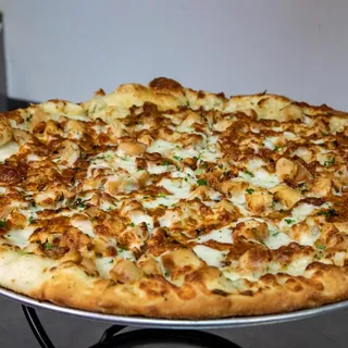 Chicken Alfredo Pizza