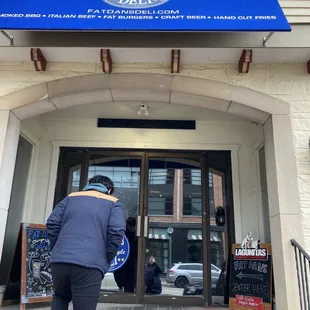 Front entrance