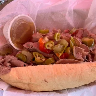 Italian Beef Sandwich