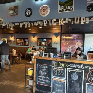 Front of restaurant