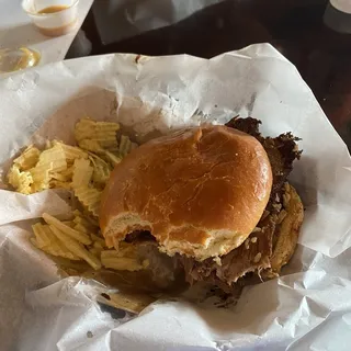 Fat Dan's Brisket Sandwich