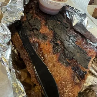 Slow Smoked Dry Rubbed Ribs