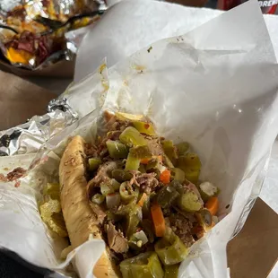 Italian Beef Sandwich