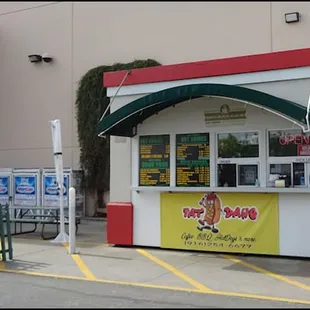Fat Dawg Cafe, located in front of the Home Depot, Fairway Drive location, in Roseville, CA.