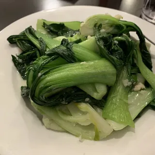 Baby Bok Choy in Garlic Sauce