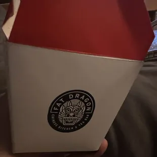 OG Chinese takeout box + Lo Mein