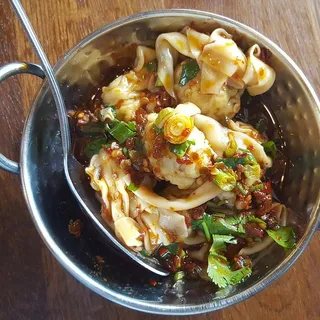 Szechuan Spicy Wontons