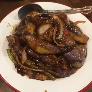 Eggplant with Spicy Garlic Sauce