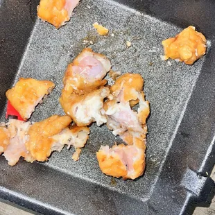 Raw chicken