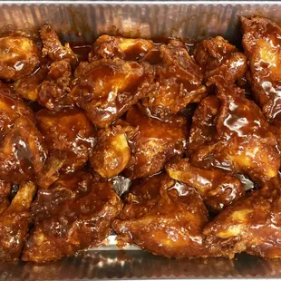 BBQ chicken cook on the grill