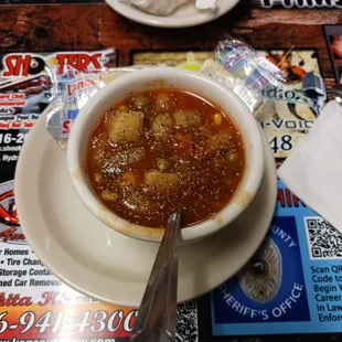 Vegetable soup
