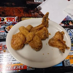 Legs and wings